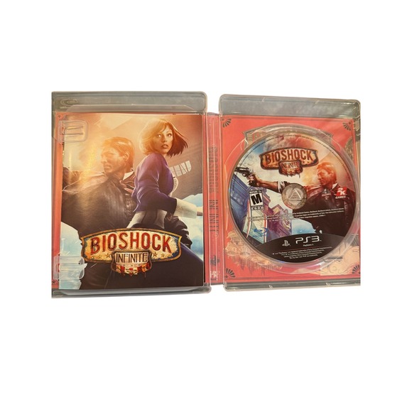 Playstation 3 PS3 BioShock Infinite Video Game Disc Case Complete - Picture 2 of 2